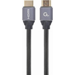 Gembird Καλώδιο HDMI 2.0 Braided HDMI Male to HDMI Male 3m Grey
