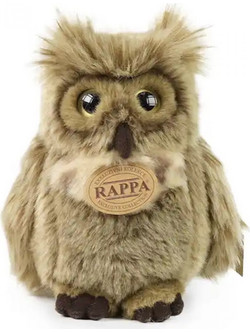 Rappa Κουκουβάγια Καφέ 17cm