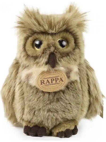 Rappa Κουκουβάγια Καφέ 17cm