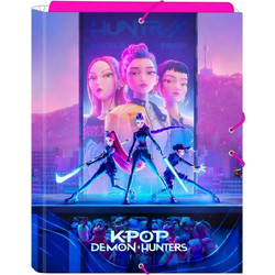Ντοσιέ K-POP DEMON HUNTERS - A4 Premium Binder with Flaps +amp Elastic Band 542660068