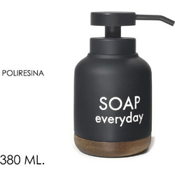 Dispenser Υγρού Σαπουνιού 380ml Μαύρο