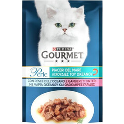 Purina Gourmet Perle with Ocean Fish & Shrimps in Gravy 26x85gr