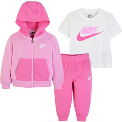 Nike Βρεφικές φόρμες σετ Logo-Print 3-Piece Sports Suit Set 66P282-AFN