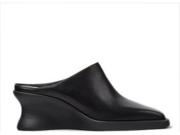 Camper CAMPER WOMEN'S LOUISE MULES K201955-001 BLACK LEATHER Camper