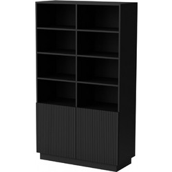 Cama LIVERTI shelving unit 100x42x171 black