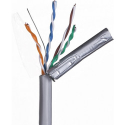 Alantec F/UTP Cat.5e Καλώδιο Δικτύου Ethernet 305m Grey