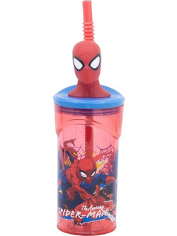 Spiderman - 3D Figurine - Drinking Glass (83566) - Toys