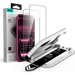 ESR UltraFit Classic Tempered Glass Black 2-pack (iPhone 17 Pro Max / 18 Pro Max)