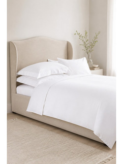 Kipper Σεντόνι 160x260cm 50% Βαμβάκι 50% Πολυεστέρας White Percal 160 Κλωστών