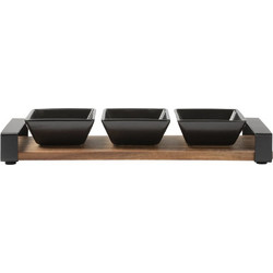 GUSTO CASA Ορντεβιέρα 3 Θέσεων με Βάση 31x10cm (060237)