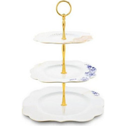 Τριοροφη Ορντεβιερα Δ28cm Pip Studio - Royal White 51018070