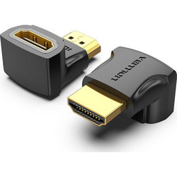 Vention Adapter HDMI 90 (M/F) Black