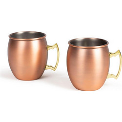 Livoo Σετ ποτήρια Moscow Mule με χωρητικότητα 500ml - 2 τεμάχια