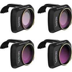 Set of 4 filters ND-PL 4/8/16/32 Sunnylife for DJI Mini 2 SE / Mini 2 (MM-FI9255)