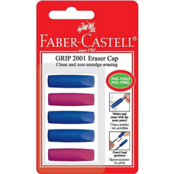 Γόμα Faber Καπάκι 4+1 Δώρο μιξ 187002