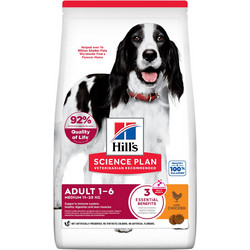 Hill's Science Plan Adult 1-6 Medium with Chicken 2.5kg