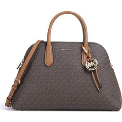 Michael Kors Γυναικεία Τσάντα Χειρός Καφέ 30T6GX4S7B-252