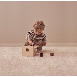 Kid's Concept Ξύλινος Κύβος Ταξινόμησης Σχημάτων