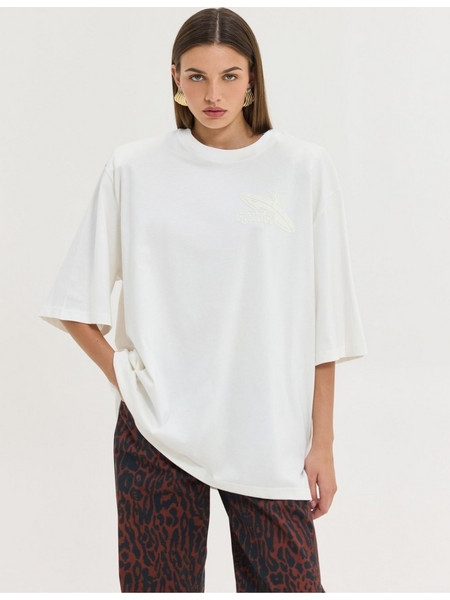 Hemithea Sahara Oversized T-Shirt Off White