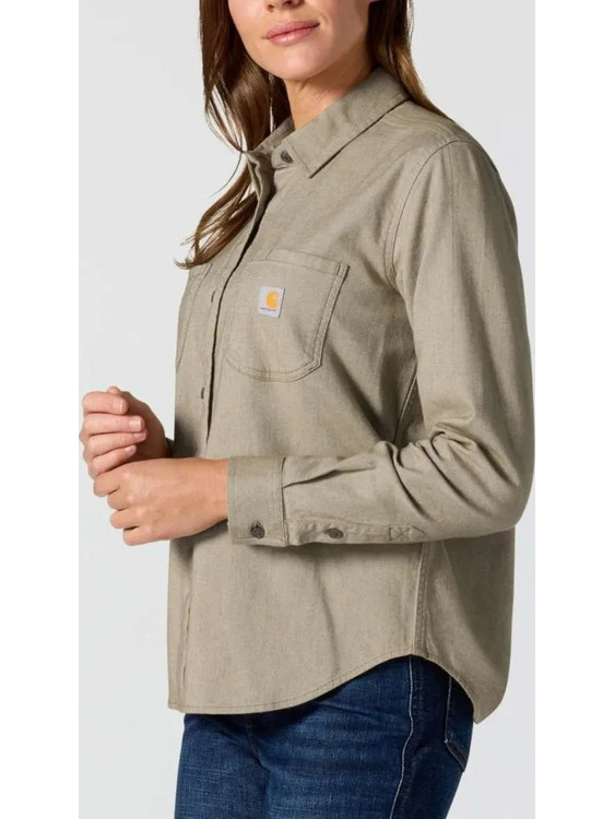 Carhartt Hamilton Γυναικείο Πουκάμισο Μπεζ