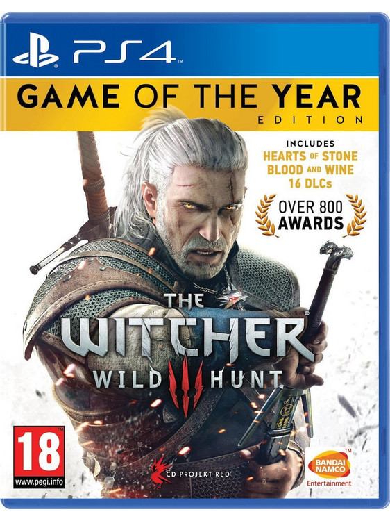 The Witcher 3 Wild Hunt Game Of The Year Edition PS4