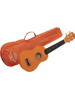 Soundsation Maui Sunny 10 Soprano Orange with Case