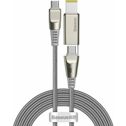 Baseus Braided Καλώδιο USB-A to USB-C 2m Γκρι CA1T2-B0G