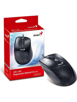 Genius DX-150X Ενσύρματο Ποντίκι Black