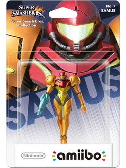 Nintendo Amiibo Super Smash Bros Samus Aran No 7