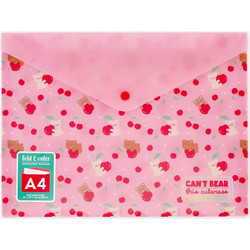 Legami Document Folder - Fold & Order - Teddy Bear - 8052694136291