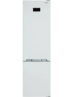 Sharp SJ-BA22IHXWE-EU Ψυγειοκαταψύκτης 367lt No Frost Υ201xΠ59.5xΒ65cm Λευκός