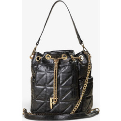 Fragola Καπιτονέ Τσάντα Πουγκί Ώμου 22x16x22cm Grey CA41-3