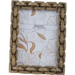 Artekko Frame Χρυσή Κορνίζα Ρητίνης για Φωτογραφία 5'Χ7' (15.5x3x20.5)cm