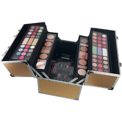 2K Super Model Beauty Train Case χρώμα μαύρη