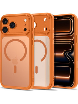 Tech-Protect MagPeak MagSafe Back Cover Matte Orange (iPhone 18 Pro Max / 17 Pro Max)