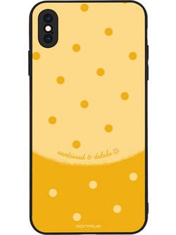 Sonique Delulu Polka Era Series Back Cover Delulu Sun (iPhone XS Max)