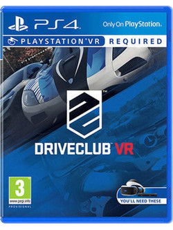 DriveClub VR Used PS4