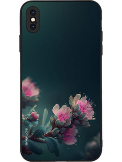 Sonique Sunset in Eden Series Rhodo Garden Back Cover (iPhone XS Max)