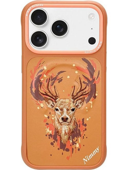Nimmy Jelen Deer MagSafe Back Cover Orange (iPhone 18 Pro / 17 Pro)