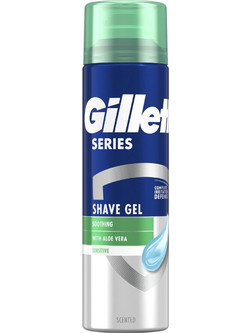 Gillette Series 3X Sensitive Gel Ξυρίσματος 200ml