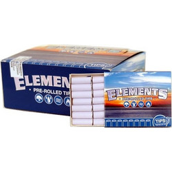 Τζιβάνες Elements Pre Rolled Tips Προτυλιγμένες με 21 Τεμάχια - 20 Πακετάκια