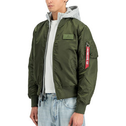 Alpha Industries MA-1 D-Tec Ανδρικό Μπουφάν Bomber Χακί 183110-257