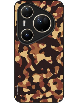 Sonique Camouflage Army Series Back Cover Brown 01 (Huawei Pura 80 Ultra)