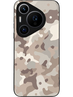 Sonique Camouflage Army Series Back Cover Beige (Huawei Pura 70 Pro)