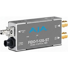 AJA FiDO-T-12G-ST 1-κανάλι 12G-SDI σε μονοτροπική ίνα (ST) Μεταδότης (Mini-Converter)