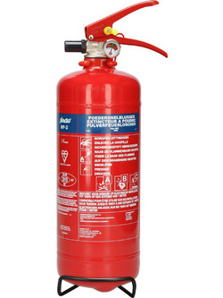 Alecto Φορητός Πυροσβεστήρας Ξηράς Σκόνης 2kg BP-2