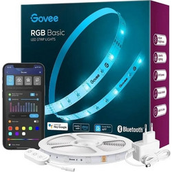 Govee H615A3A1 Smart Ταινία LED Wi-Fi 24V RGB Φως 5m με Τροφοδοτικό
