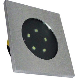 5882 | 5882 | LED ΧΩΝΕΥΤΟ Φ70mm ΤΕΤΡΑΓΩΝΟ ΑΛΟΥΜ