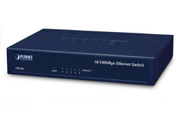 Planet FSD-503 Unmanaged L2 Switch με 5 Θύρες Ethernet 100Mbps