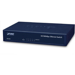 Planet FSD-503 Unmanaged L2 Switch με 5 Θύρες Ethernet 100Mbps